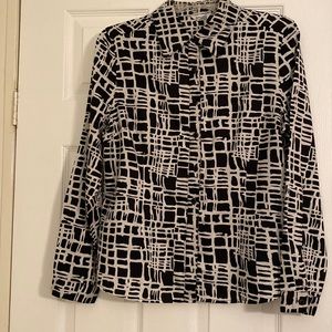 Ravel Black and White Shirt